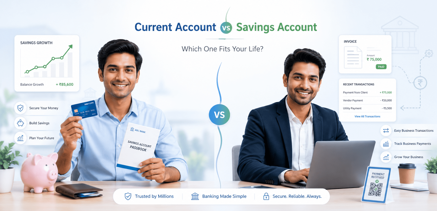 Current Account vs Savings Account